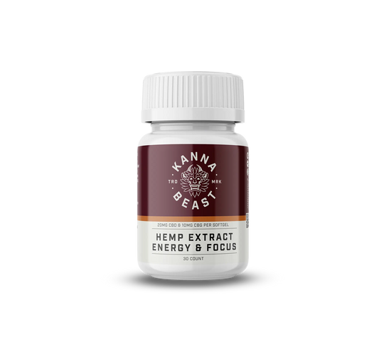 Hemp Extract Energy & Focus - KannabeastSupplements
