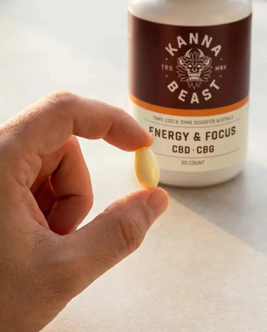 Kanna Beast Hemp Extract Energy & Focus - take one