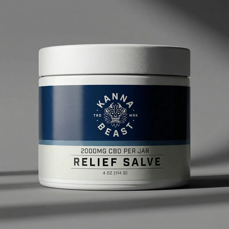 CBD Relief Salve KannabeastSupplements