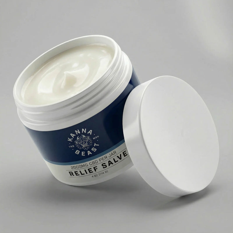 CBD Relief Salve KannabeastSupplements