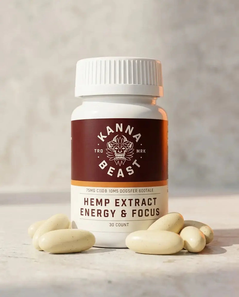 Kanna Beast Hemp Extract Energy & Focus - daily use