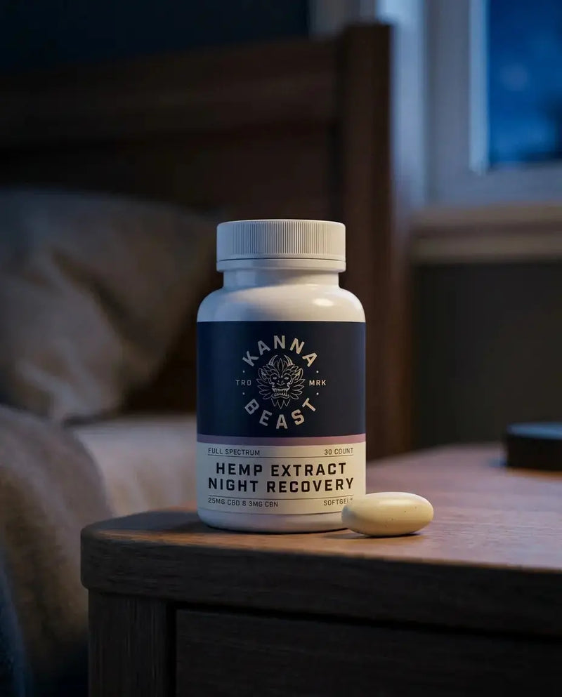 Kanna Beast Day & Night Recovery Bundle - daily use