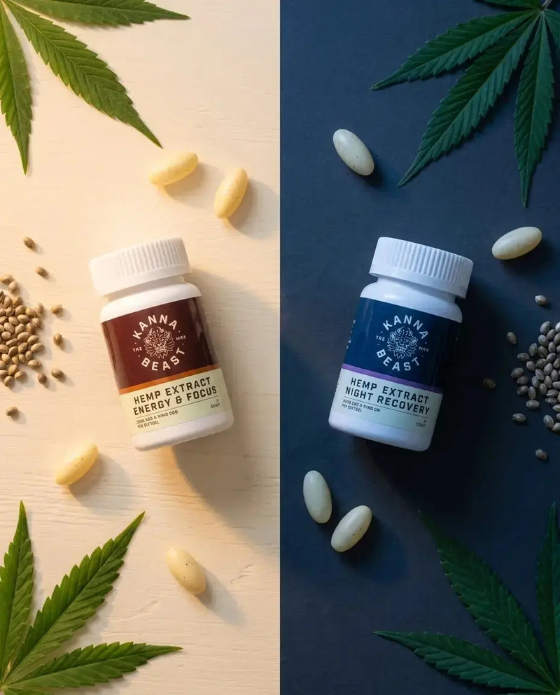 Kanna Beast Day & Night Recovery Bundle - ingredients