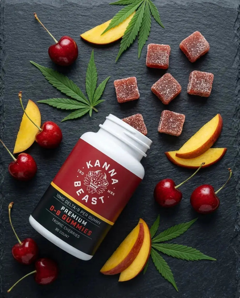 Kanna Beast Premium Delta-9 Gummies - ingredients