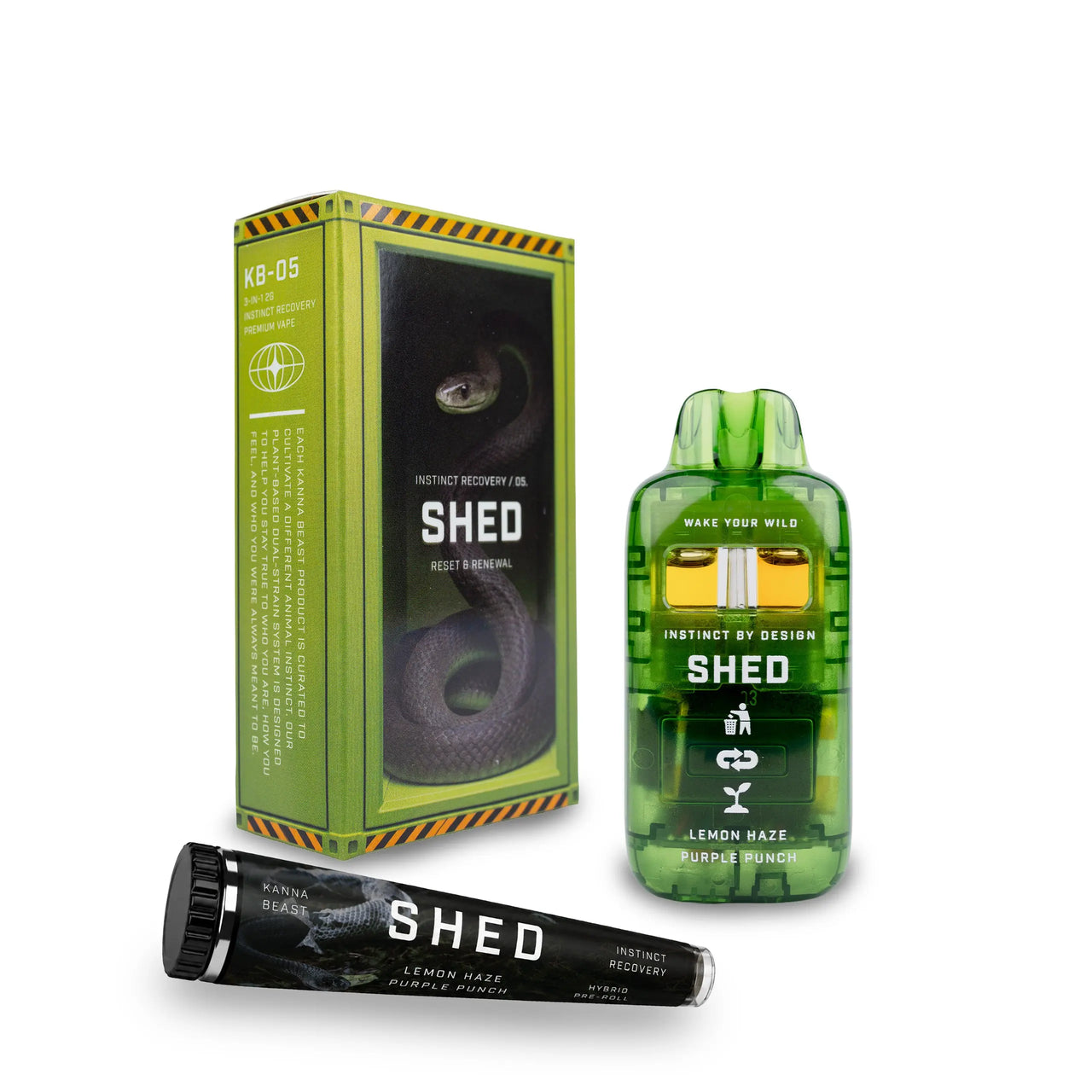 Beast Bars™ 3-IN-1 Switch 2G Liquid Diamond THCA Disposable - SHED-05