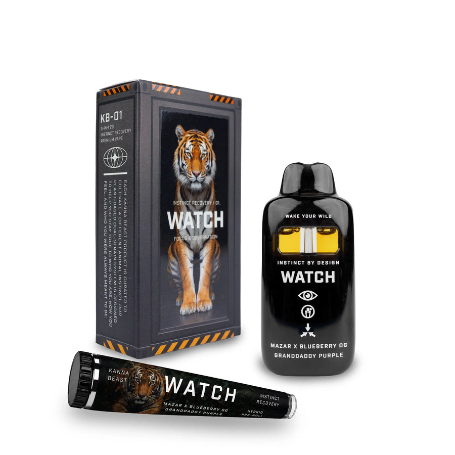 Beast Bars™ WATCH-01 2G Liquid Diamond THCA Disposable