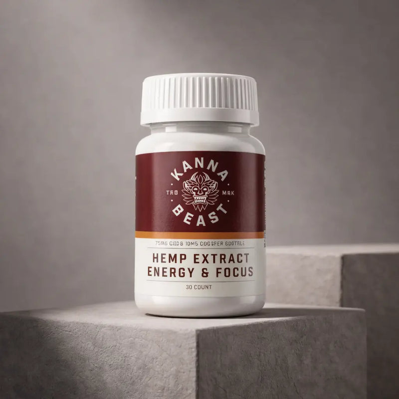 Hemp Extract Energy & Focus KannabeastSupplements