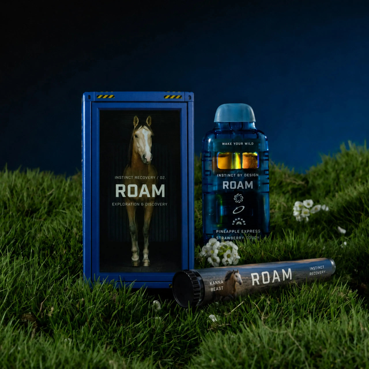 Beast Bars™ 3-IN-1 Switch 2G Liquid Diamond THCA Disposable - ROAM-02 - KannabeastSupplements