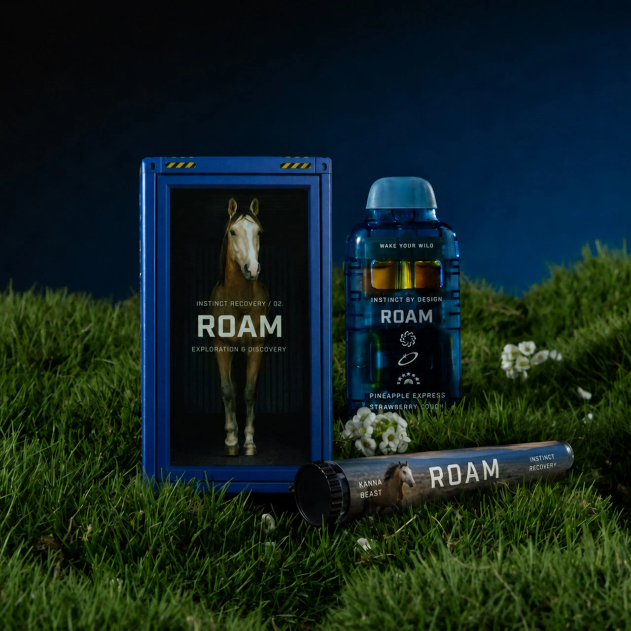Beast Bars™ 3-IN-1 Switch 2G Liquid Diamond THCA Disposable - ROAM-02 - KannabeastSupplements